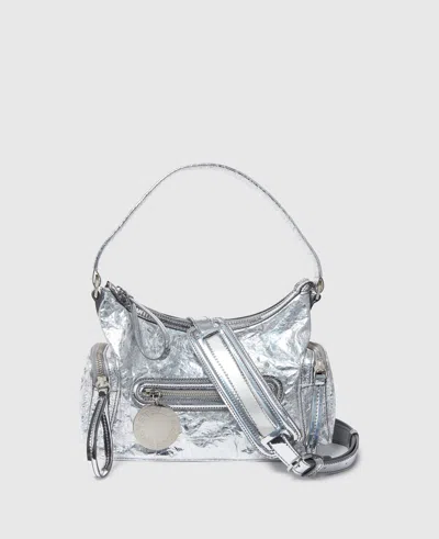 Stella Mccartney Dartmoor Crossbody Bag In Silver