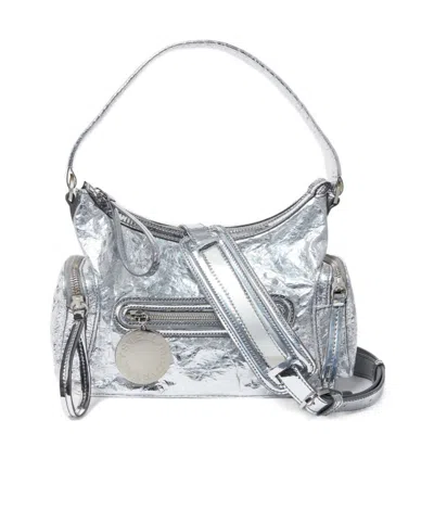 Stella Mccartney Dartmoor Crossbody Bag In Silver