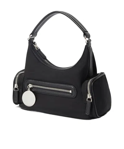 Stella Mccartney Dartmoor Econyl Crossbody Bag In Black