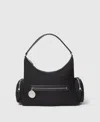 Stella Mccartney Womens Ultra Black Dartmoor Patent Vegan Leather Shoulder Bag In Black