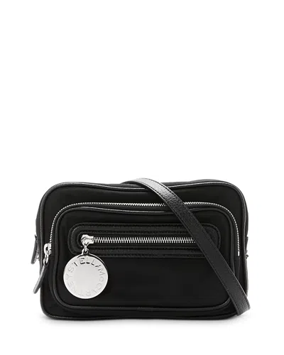 Stella Mccartney Dartmoor Nylon Crossbody In Black