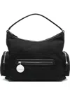 Stella Mccartney Womens Ultra Black Dartmoor Patent Vegan Leather Shoulder Bag