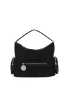 Stella Mccartney Womens Ultra Black Dartmoor Patent Vegan Leather Shoulder Bag In Black