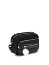 Stella Mccartney Polyamide Backpack Adjustable Shoulder Strap In Black