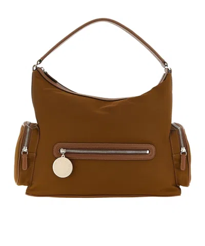 Stella Mccartney Dartmoor Shoulder Bag In Brown