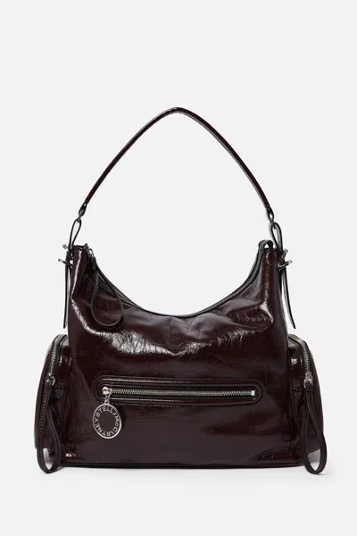 Stella Mccartney Dartmoor Shoulder Bag Adjustable Strap In Black