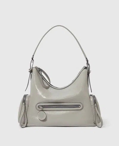 Stella Mccartney Dartmoor Shoulder Bag In Gray