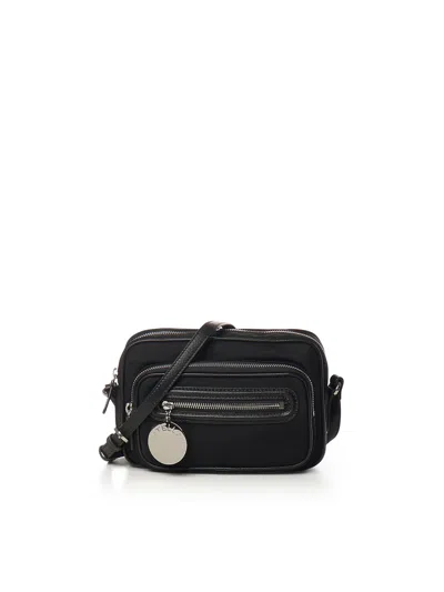 Stella Mccartney Dartmoor Shoulder Camera Bag In Econyl In Red