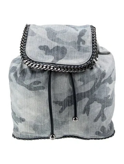 Pre-owned Stella Mccartney Denim Backpack In Blue