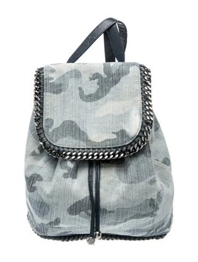 Pre-owned Stella Mccartney Denim Backpack In Blue