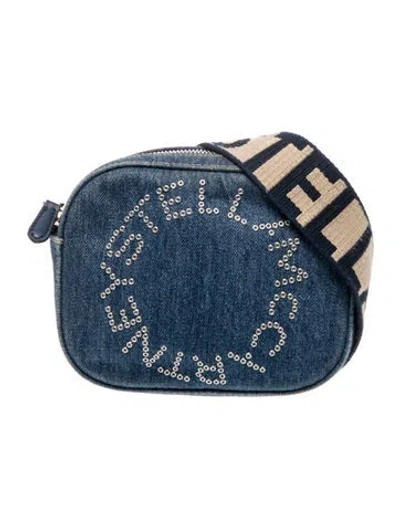 Pre-owned Stella Mccartney Denim Belt Bag In Blue