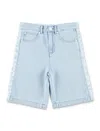 Stella Mccartney Denim Bermuda In Denim