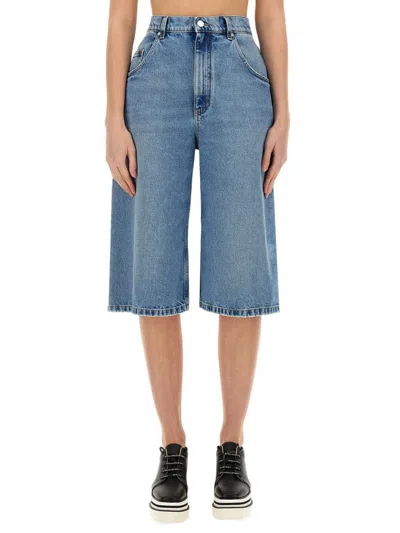 STELLA MCCARTNEY STELLA MCCARTNEY DENIM BERMUDA SHORTS