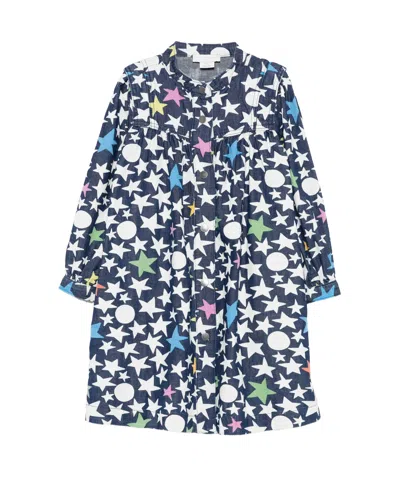 Stella Mccartney Kids' Denim Dress In Multi