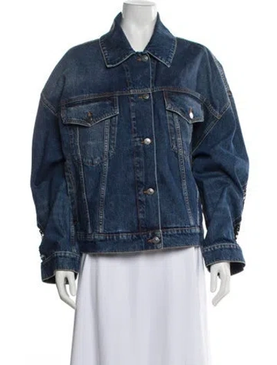 Pre-owned Stella Mccartney Denim Jacket In Blue