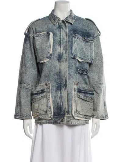 Pre-owned Stella Mccartney Denim Jacket In Blue