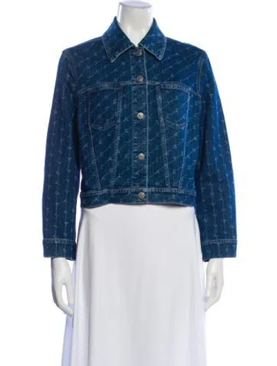Pre-owned Stella Mccartney Denim Jacket In Blue