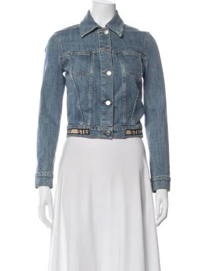 Pre-owned Stella Mccartney Denim Jacket In Blue