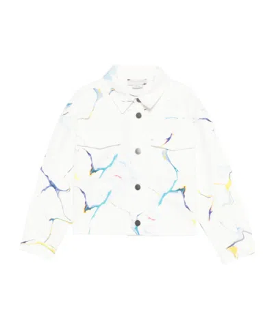 Stella Mccartney Denim Jacket In White