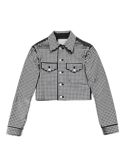STELLA MCCARTNEY DENIM JACKET WITH MIRROR