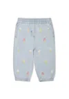 Stella Mccartney Baby Printed Jeans In Denim