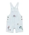 Stella Mccartney Denim Overalls In White