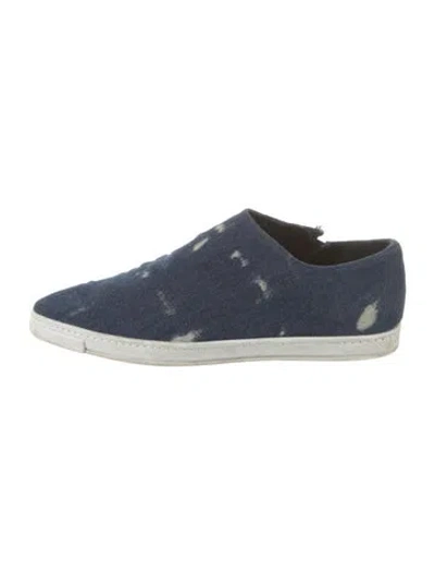 Pre-owned Stella Mccartney Denim Sneakers In Blue