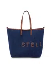 Stella Mccartney Denim Tote In Indigo