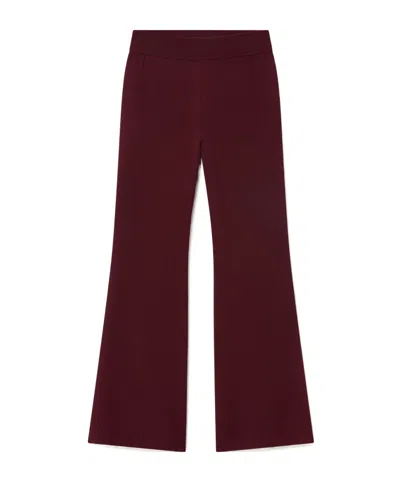 STELLA MCCARTNEY DENSE KNIT FLARED PANTS