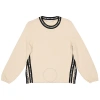 Stella Mccartney Desert Logo-tape Knitted Jumper In Desert
