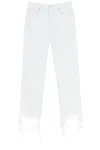 Stella Mccartney Distressed Straight-leg Jeans In White (white)
