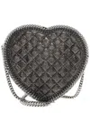 Stella Mccartney Dnu  Black Falabella Heart Crossbody (authentic Pre-loved)