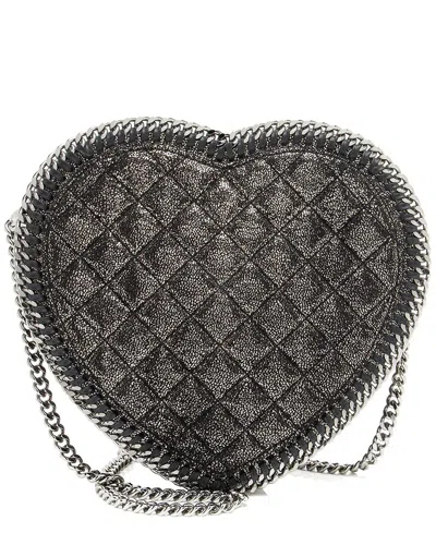 Stella Mccartney Dnu  Black Falabella Heart Crossbody (authentic Pre-loved)