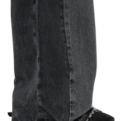 Stella Mccartney Double Black Denim Jeans