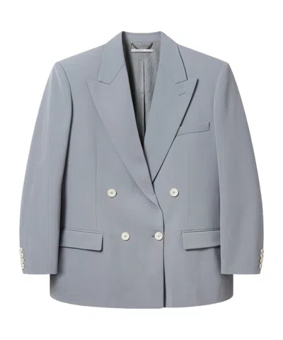 STELLA MCCARTNEY STELLA MCCARTNEY DOUBLE-BREASTED TAILORED BLAZER