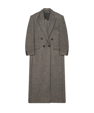 STELLA MCCARTNEY STELLA MCCARTNEY DOUBLE-BREASTED STRAIGHT HEM COAT