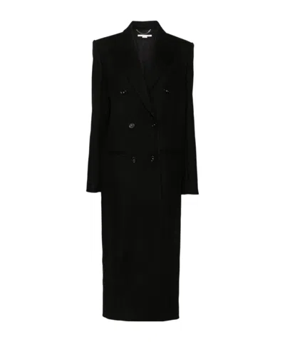 STELLA MCCARTNEY STELLA MCCARTNEY DOUBLE-BREASTED LONGLINE COAT