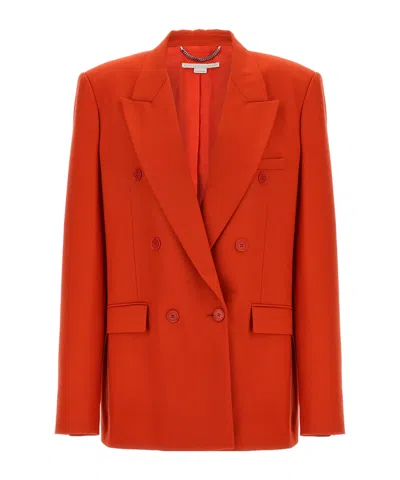 STELLA MCCARTNEY STELLA MCCARTNEY DOUBLE BREASTED LONG SLEEVED BLAZER