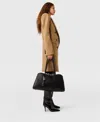 Stella Mccartney Double-breasted Mid-length Coat In Brown