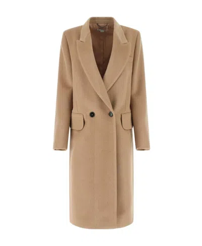 STELLA MCCARTNEY STELLA MCCARTNEY DOUBLE-BREASTED MID-LENGTH COAT