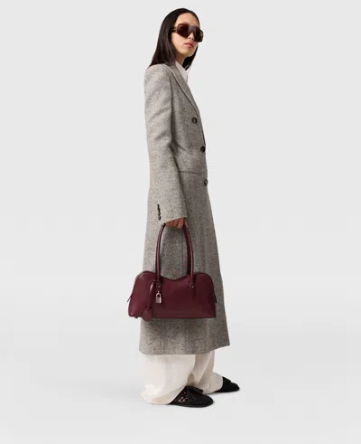 Stella Mccartney Double Breasted Tweed Long Coat
