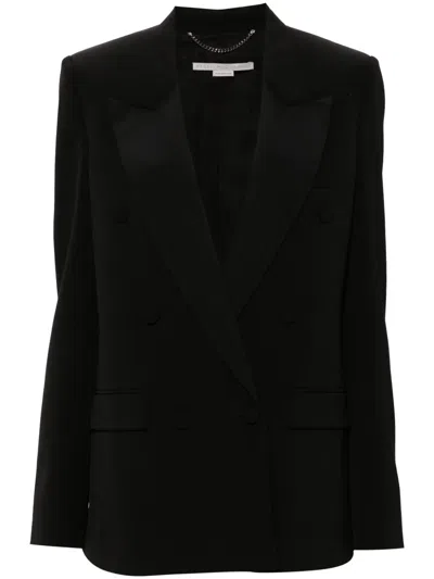 STELLA MCCARTNEY DOUBLE-BREASTED TWILL BLAZER