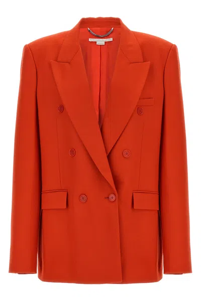STELLA MCCARTNEY STELLA MCCARTNEY DOUBLE-BREASTED WOOL BLAZER