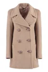 Stella Mccartney Double-breasted Wool Coat