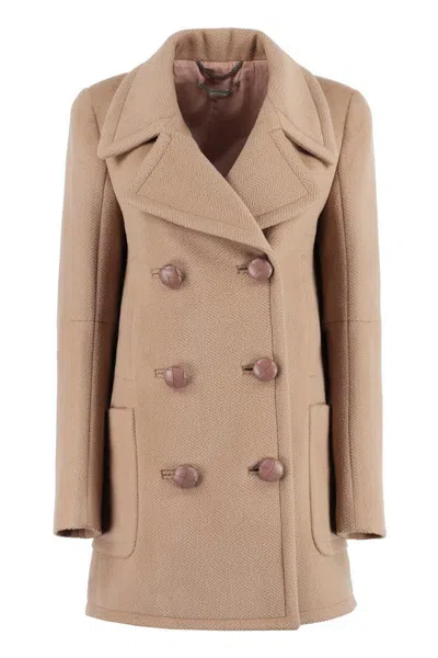Stella Mccartney Double-breasted Wool Coat