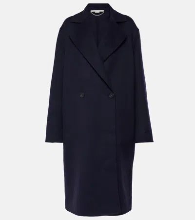 STELLA MCCARTNEY DOUBLE-BREASTED WOOL COAT