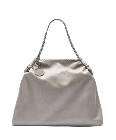 Stella Mccartney Double-handle Handbag In Gray