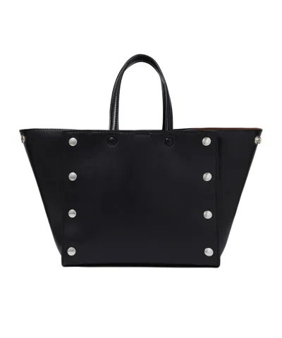 Stella Mccartney Double Handle Tote Bag In Black