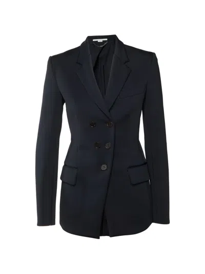 Pre-owned Stella Mccartney Double-breasted Blazer In Black