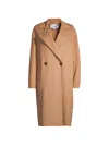 Stella Mccartney Double-breasted Coat In Multi
